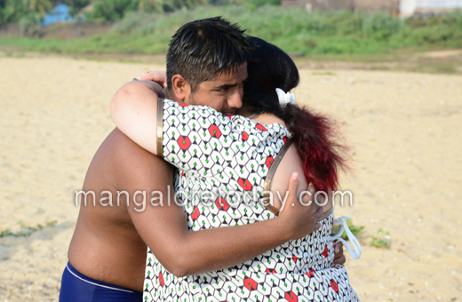 Mumbai Mangalore swim record